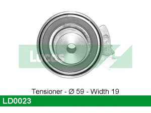 LUCAS ENGINE DRIVE LD0023 įtempiklio skriemulys, paskirstymo diržas
5636721, 5636722, 636722, 636734