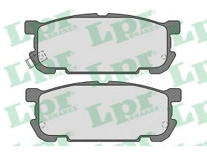 LPR 05P1488 stabdžių trinkelių rinkinys, diskinis stabdys 
 Techninės priežiūros dalys -> Papildomas remontas
N0Y72648ZA, N0Y72648ZB, N0Y92643ZA