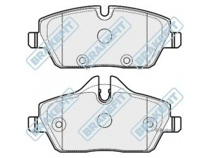 APEC braking PD3266 stabdžių trinkelių rinkinys, diskinis stabdys 
 Techninės priežiūros dalys -> Papildomas remontas
