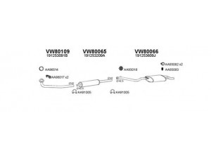 VENEPORTE 800031 išmetimo sistema 
 Išmetimo sistema -> Išmetimo sistema, visa