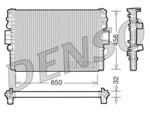 DENSO DRM12006 radiatorius, variklio aušinimas 
 Aušinimo sistema -> Radiatorius/alyvos aušintuvas -> Radiatorius/dalys
504045487