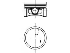 KOLBENSCHMIDT 40219600 stūmoklis 
 Variklis -> Cilindrai/stūmokliai
77 01 475 781