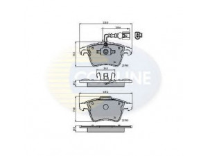 COMLINE CBP11311 stabdžių trinkelių rinkinys, diskinis stabdys 
 Techninės priežiūros dalys -> Papildomas remontas
7H0698151, 7L6698151B