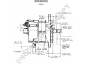 PRESTOLITE ELECTRIC A0014829JB kintamosios srovės generatorius