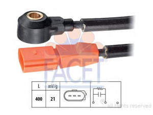 FACET 9.3098 detonacijos jutiklis 
 Elektros įranga -> Jutikliai
07C 905 377 P