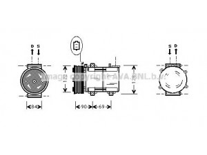 AVA QUALITY COOLING FDK352 kompresorius, oro kondicionierius 
 Oro kondicionavimas -> Kompresorius/dalys
3649381, 3983800, 4345118, 4660554