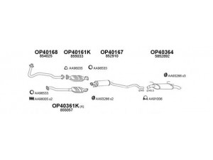 VENEPORTE 400477 išmetimo sistema 
 Išmetimo sistema -> Išmetimo sistema, visa