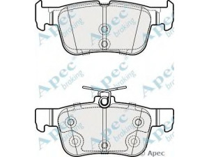 APEC braking PAD1960 stabdžių trinkelių rinkinys, diskinis stabdys
DGZ9Z2200A