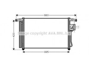 AVA QUALITY COOLING HY5175D kondensatorius, oro kondicionierius 
 Oro kondicionavimas -> Kondensatorius
976062B000