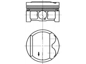 KOLBENSCHMIDT 94474610 stūmoklis 
 Variklis -> Cilindrai/stūmokliai
11 25 1 740 612, 11 25 1 748 337