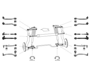 MEYLE WG0511001 vairavimo mechanizmas; rato pakaba 
 Ašies montavimas/vairavimo mechanizmas/ratai -> Prekių paieška pagal schemą