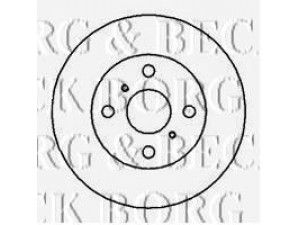 BORG & BECK BBD4039 stabdžių diskas 
 Dviratė transporto priemonės -> Stabdžių sistema -> Stabdžių diskai / priedai
43512-12510, 4351212250, 4351212260