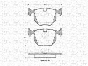 MAGNETI MARELLI 363702160367 stabdžių trinkelių rinkinys, diskinis stabdys 
 Techninės priežiūros dalys -> Papildomas remontas
34 21 1 159 344, 34 21 1 159 960