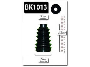 SHAFTEC BK1013 gofruotoji membrana, kardaninis velenas 
 Ratų pavara -> Gofruotoji membrana