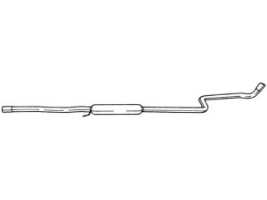 AKS DASIS SG65400 vidurinis duslintuvas