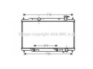 AVA QUALITY COOLING DN2319 radiatorius, variklio aušinimas
214608J100, 214608Y100