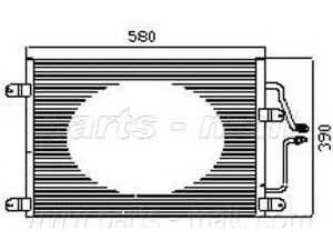 PARTS-MALL PXNCX-064Y kondensatorius, oro kondicionierius
770120473, 7701204731, 7701204733
