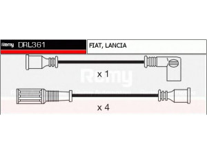 DELCO REMY DRL361 uždegimo laido komplektas 
 Kibirkšties / kaitinamasis uždegimas -> Uždegimo laidai/jungtys
75 965 61, 76 042 27, 76 093 96