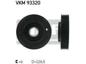 SKF VKM 93320 skriemulys, alkūninis velenas 
 Diržinė pavara -> Dirželio skriemulys
0515.K6, 0515.K6