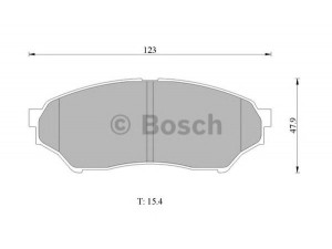 BOSCH 0 986 505 669 stabdžių trinkelių rinkinys, diskinis stabdys 
 Techninės priežiūros dalys -> Papildomas remontas
1V4E3328Z, MN-339, MR334950, MR449854
