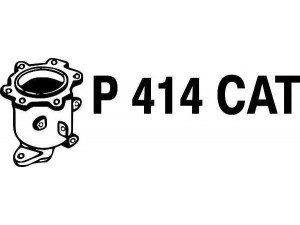 FENNO P414CAT katalizatoriaus keitiklis 
 Išmetimo sistema -> Katalizatoriaus keitiklis
BM91067H, B08A0-1F700