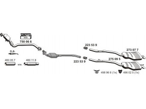 ERNST 020252 išmetimo sistema 
 Išmetimo sistema -> Išmetimo sistema, visa