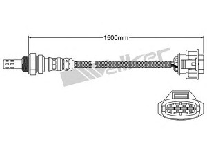 WALKER PRODUCTS 250-241032 lambda jutiklis 
 Išmetimo sistema -> Jutiklis/zondas
55354595, 55556818, 55556818