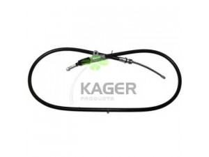 KAGER 19-6336 trosas, stovėjimo stabdys 
 Stabdžių sistema -> Valdymo svirtys/trosai
365304F400