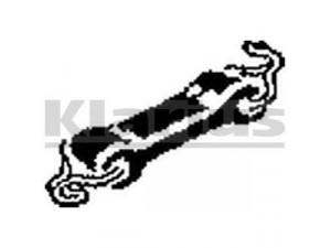 KLARIUS 420091 laikiklis, išmetimo sistema
4126729, 4126729, 4126729, 21011203047