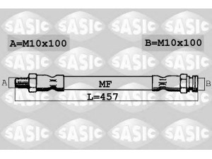 SASIC SBH0178 stabdžių žarnelė 
 Stabdžių sistema -> Stabdžių žarnelės
480636, 7567861, 480636