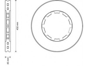 JURID 569157J stabdžių diskas 
 Dviratė transporto priemonės -> Stabdžių sistema -> Stabdžių diskai / priedai
1387439, 1640560, 1640561, II39541F