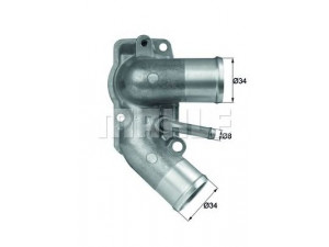 MAHLE ORIGINAL TI 49 92D termostatas, aušinimo skystis 
 Aušinimo sistema -> Termostatas/tarpiklis -> Thermostat
24 420 728, 13 38 015, 5342258