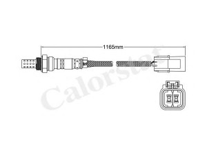 CALORSTAT by Vernet LS140632 lambda jutiklis
226A0-1S700, 226A0-1S701, 226A0-1S702