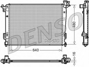 DENSO DRM41003 radiatorius, variklio aušinimas 
 Aušinimo sistema -> Radiatorius/alyvos aušintuvas -> Radiatorius/dalys
253102S500, 253102S500