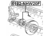 FEBEST 0182-NHW20F rato stebulė 
 Ašies montavimas/vairavimo mechanizmas/ratai -> Rato stebulė/montavimas -> Rato stebulė
43510-47012