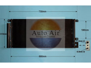 AUTO AIR GLOUCESTER 16-1430 kondensatorius, oro kondicionierius 
 Oro kondicionavimas -> Kondensatorius
940338, 1850273, 1850335, 95026328