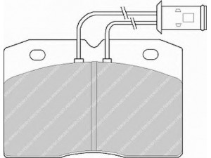 FERODO FVR511 stabdžių trinkelių rinkinys, diskinis stabdys 
 Techninės priežiūros dalys -> Papildomas remontas
9940082, 1906038, 1906039, 1906155