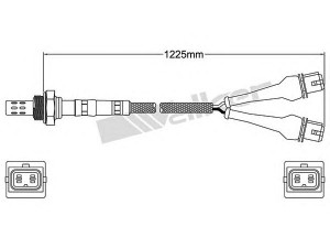 WALKER PRODUCTS 250-24030 lambda jutiklis 
 Variklis -> Variklio elektra
1628 L4, 1628 L4, 1628J4, 9603682780