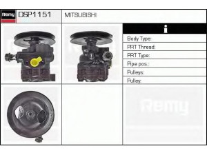 DELCO REMY DSP1151 hidraulinis siurblys, vairo sistema 
 Vairavimas -> Vairo pavara/siurblys