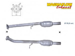 MAGNAFLOW 65002D katalizatoriaus keitiklis 
 Išmetimo sistema -> Katalizatoriaus keitiklis
6394900081-2, 6394900281-2