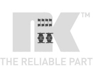 NK 79341754 priedų komplektas, diskinių stabdžių trinkelės 
 Stabdžių sistema -> Diskinis stabdys -> Stabdžių dalys/priedai