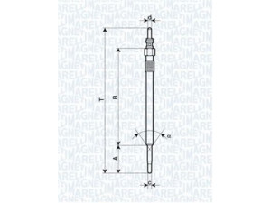MAGNETI MARELLI 062900030304 kaitinimo žvakė 
 Kibirkšties / kaitinamasis uždegimas -> Kaitinimo kaištis
46792355, 55187863, 46792355, 12 14 034