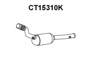 VENEPORTE CT15310K katalizatoriaus keitiklis 
 Išmetimo sistema -> Katalizatoriaus keitiklis
1705FS, 1705QQ, 1705ZN, 9805707880