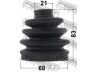 FEBEST 2117-CBK gofruotoji membrana, kardaninis velenas
1542350, 49506-2SA60