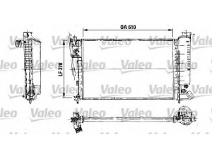 VALEO 816716 radiatorius, variklio aušinimas 
 Aušinimo sistema -> Radiatorius/alyvos aušintuvas -> Radiatorius/dalys
96050670, 9607690980