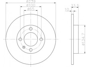 HELLA PAGID 8DD 355 104-181 stabdžių diskas 
 Stabdžių sistema -> Diskinis stabdys -> Stabdžių diskas
6N0615301, 6N0615301, 6N0615301