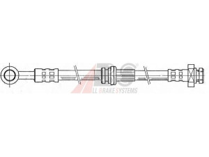 A.B.S. SL 3543 stabdžių žarnelė 
 Stabdžių sistema -> Stabdžių žarnelės
51550-84150, 51550-M84110, 5157084150