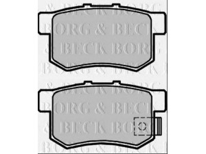 BORG & BECK BBP2373 stabdžių trinkelių rinkinys, diskinis stabdys 
 Techninės priežiūros dalys -> Papildomas remontas
71750931, 71768576, 55800-80J02