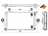 NRF 529509 radiatorius, variklio aušinimas 
 Aušinimo sistema -> Radiatorius/alyvos aušintuvas -> Radiatorius/dalys
6842767, 8601000, 8601355, 8602566