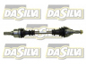 DA SILVA 317T kardaninis velenas
327217, 327386, 327475, 327476